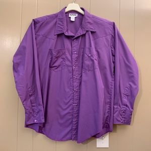 Tall Mens Western Shirt